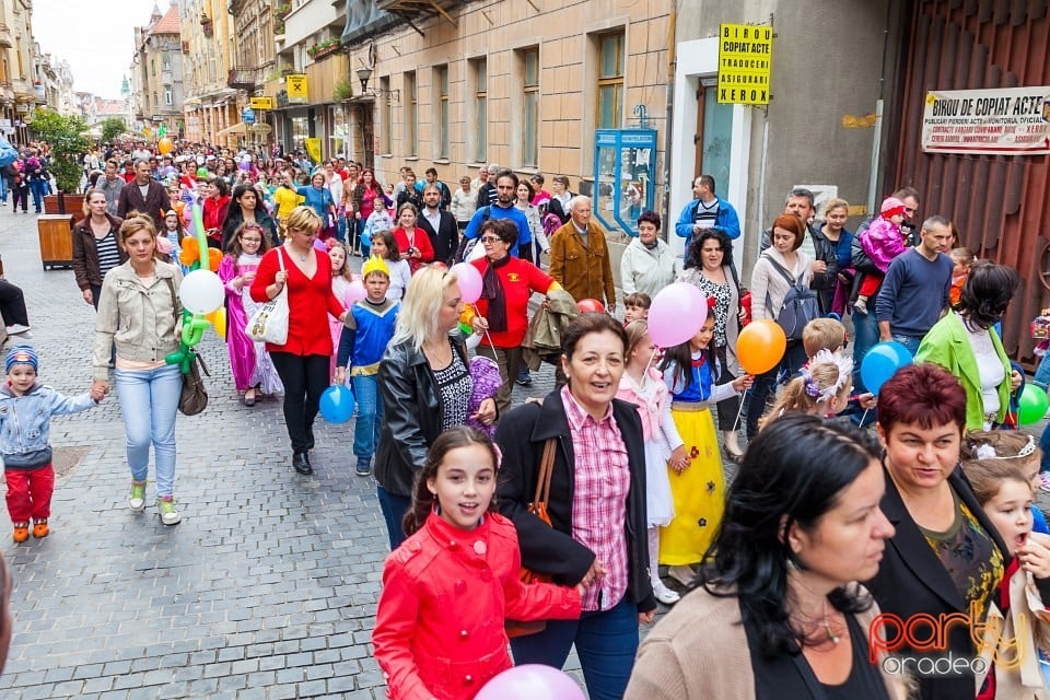 Paradă de ziua copiilor, Oradea