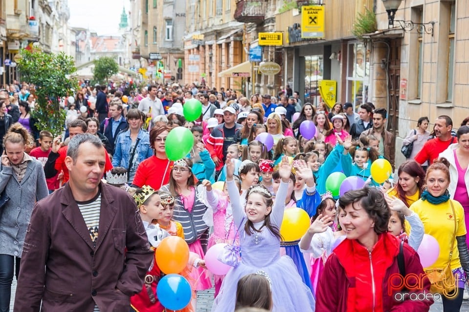 Paradă de ziua copiilor, Oradea