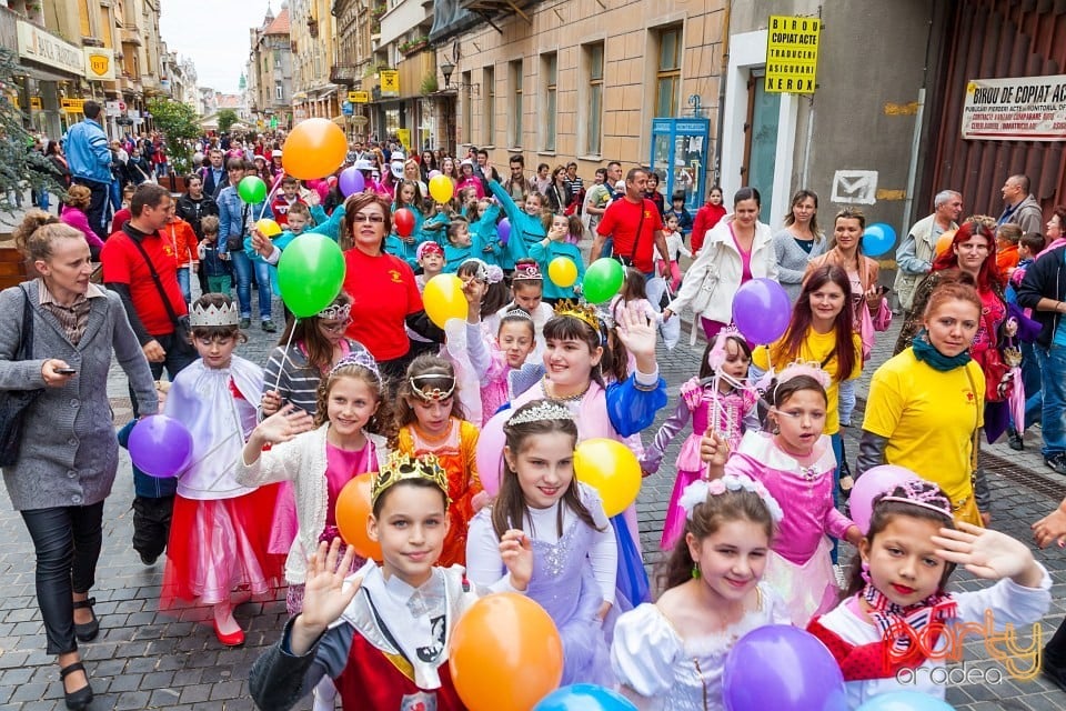 Paradă de ziua copiilor, Oradea