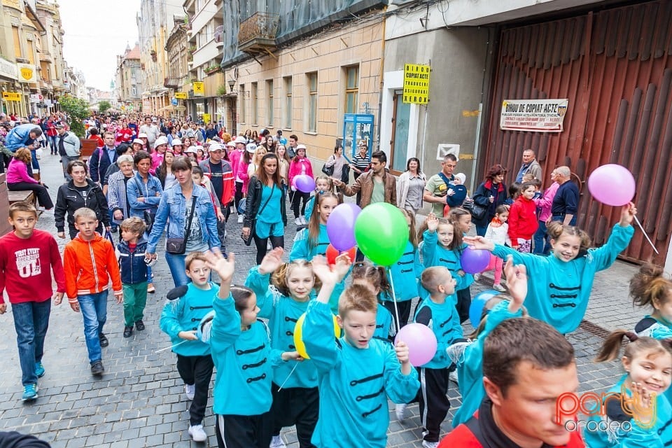 Paradă de ziua copiilor, Oradea