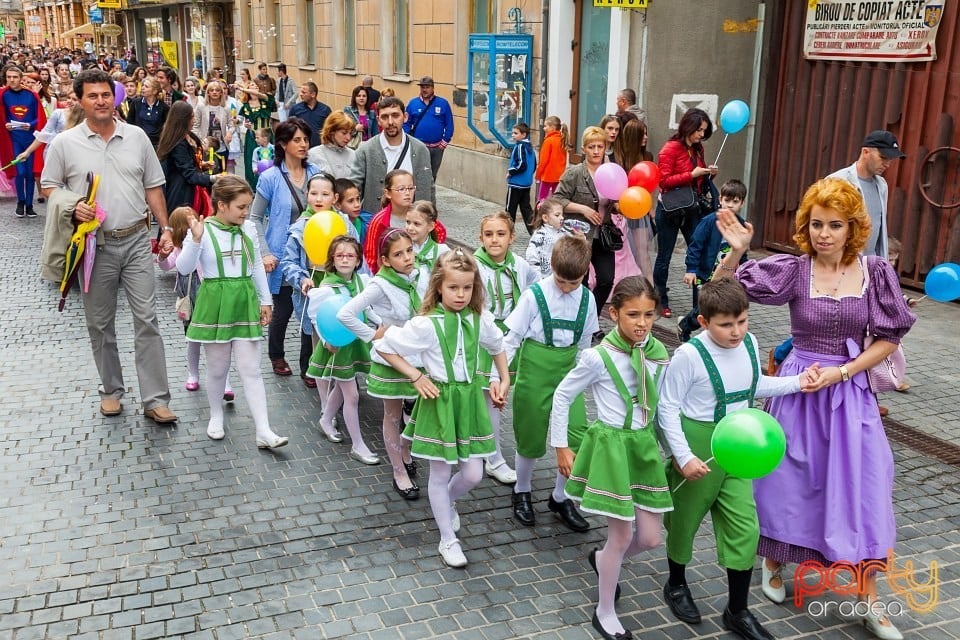 Paradă de ziua copiilor, Oradea