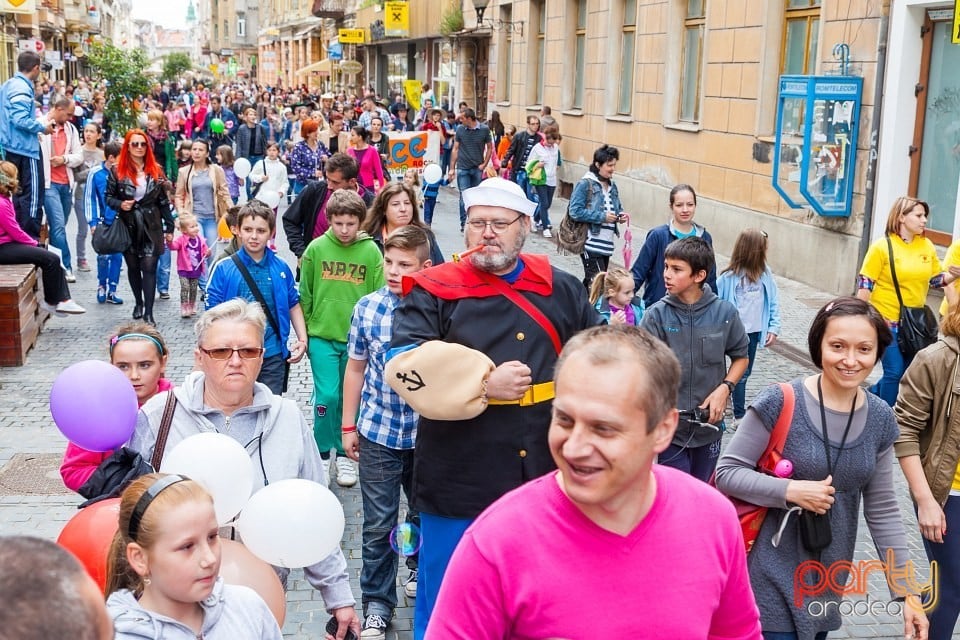 Paradă de ziua copiilor, Oradea