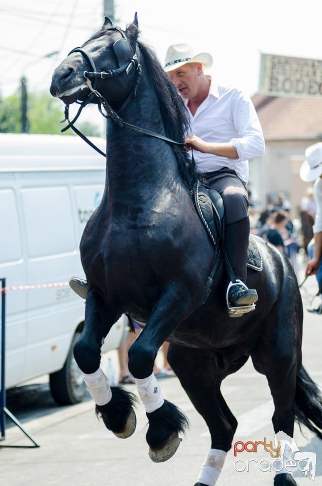 Parada la Campionatul European de Rodeo, Băile Felix