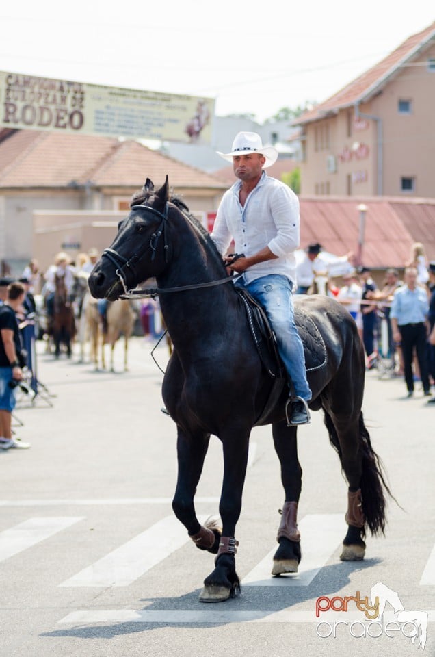 Parada la Campionatul European de Rodeo, Băile Felix