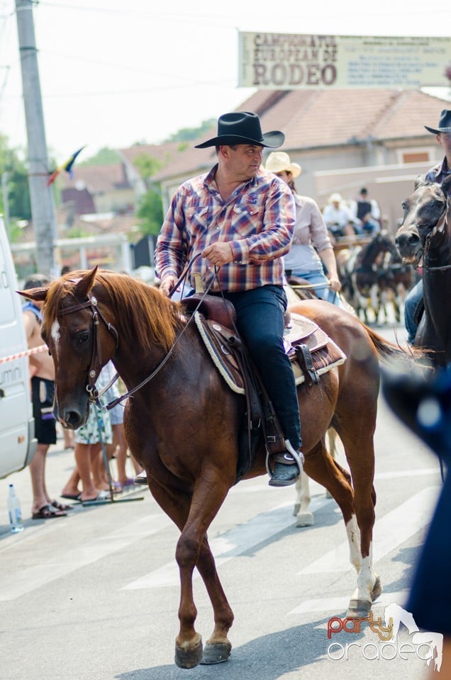 Parada la Campionatul European de Rodeo, Băile Felix