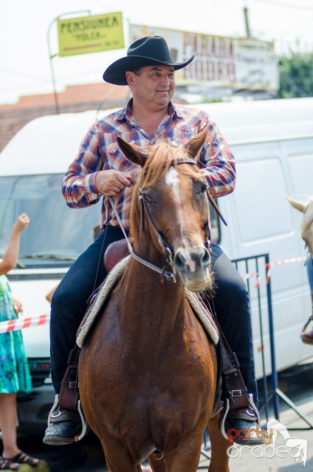 Parada la Campionatul European de Rodeo, Băile Felix