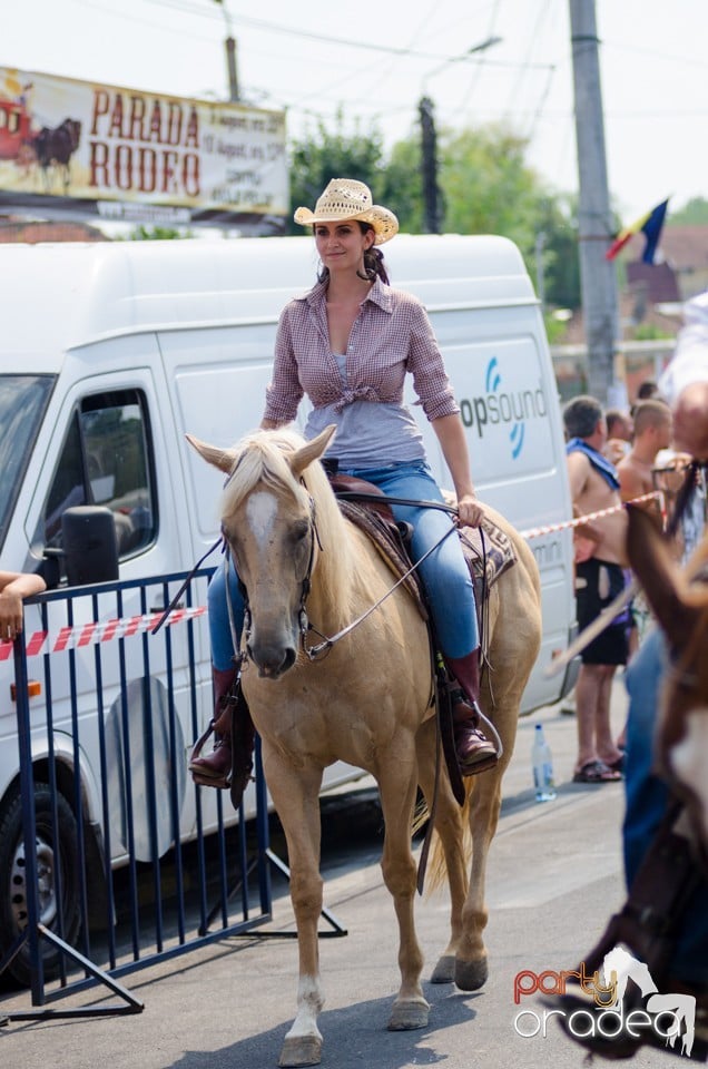 Parada la Campionatul European de Rodeo, Băile Felix