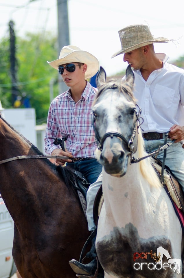 Parada la Campionatul European de Rodeo, Băile Felix