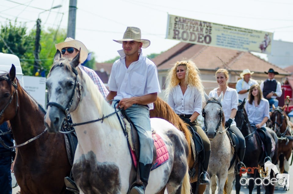 Parada la Campionatul European de Rodeo, Băile Felix