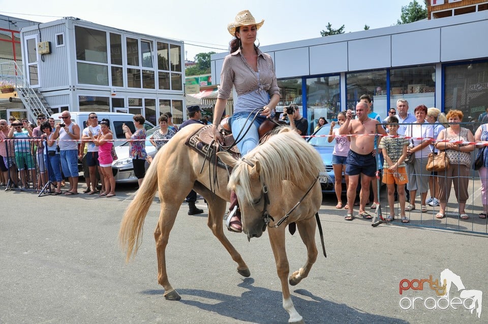 Parada la Campionatul European de Rodeo, Băile Felix