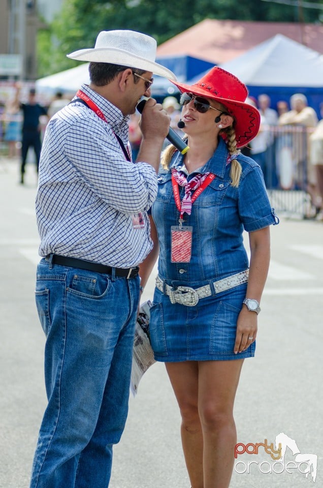 Parada la Campionatul European de Rodeo, Băile Felix