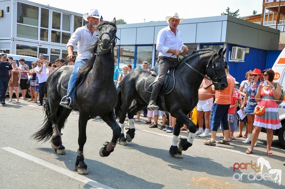 Parada la Campionatul European de Rodeo, Băile Felix