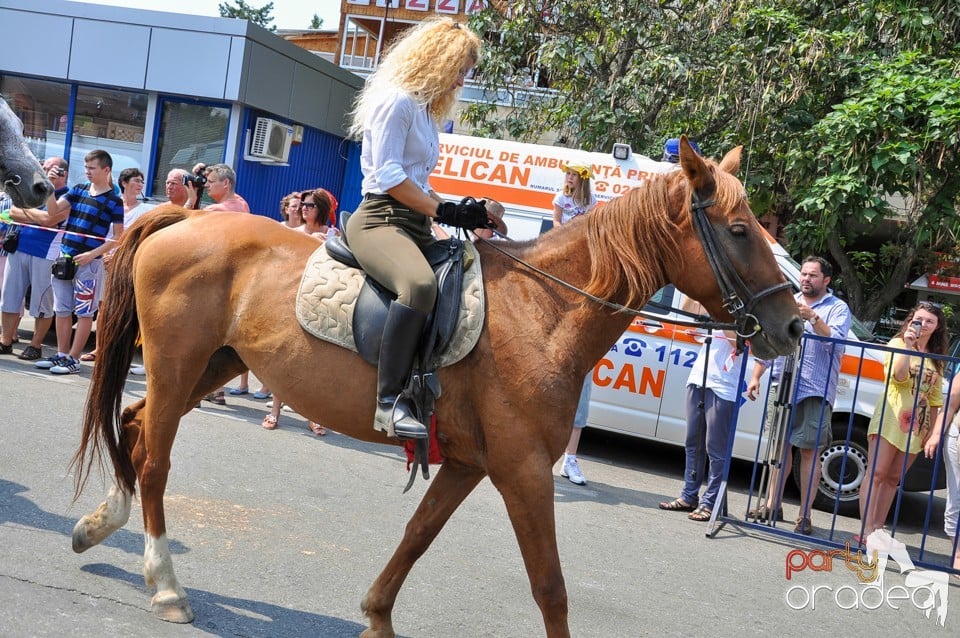 Parada la Campionatul European de Rodeo, Băile Felix