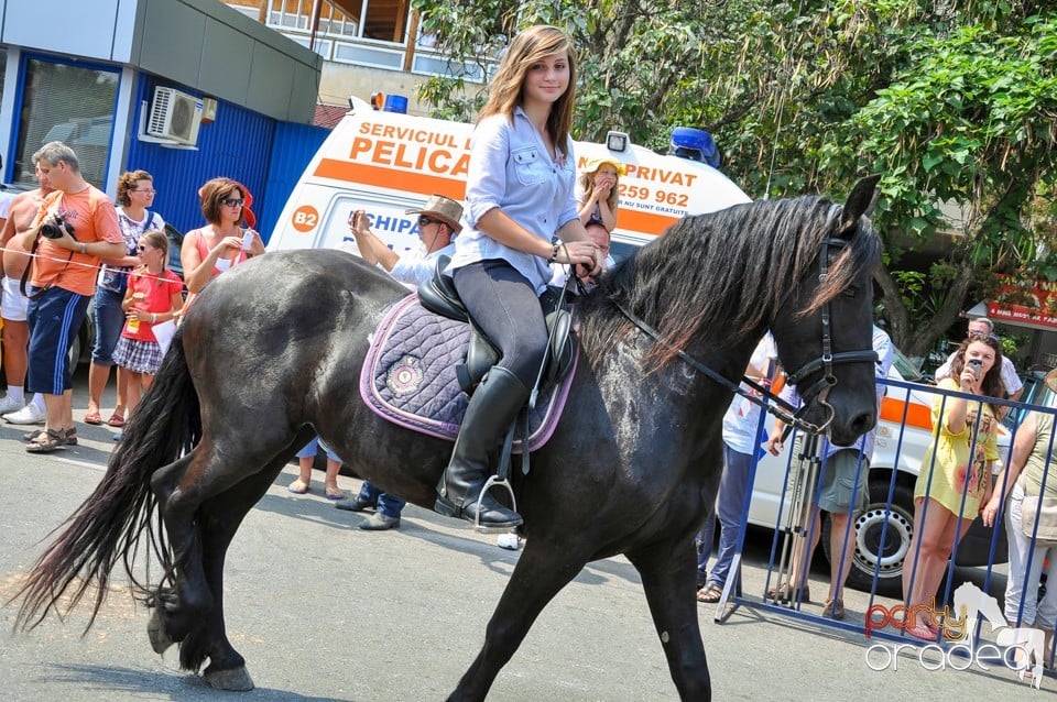 Parada la Campionatul European de Rodeo, Băile Felix