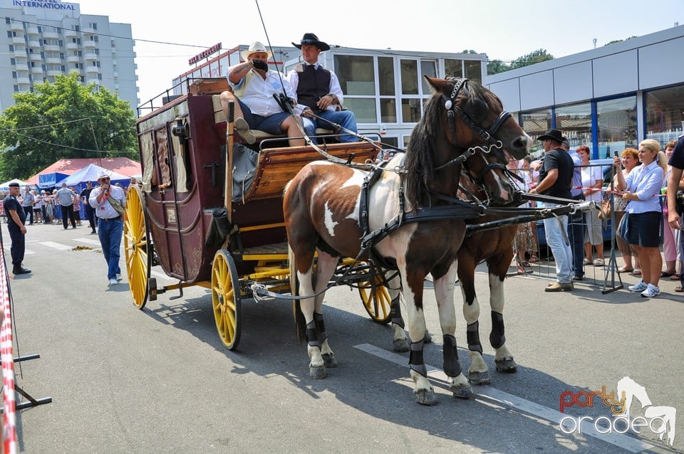 Parada la Campionatul European de Rodeo, Băile Felix