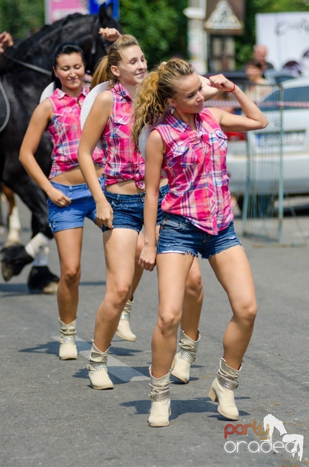 Parada la Campionatul European de Rodeo, Băile Felix