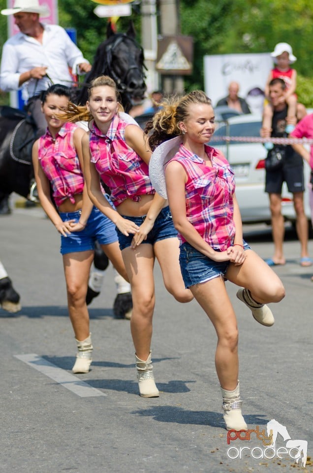 Parada la Campionatul European de Rodeo, Băile Felix