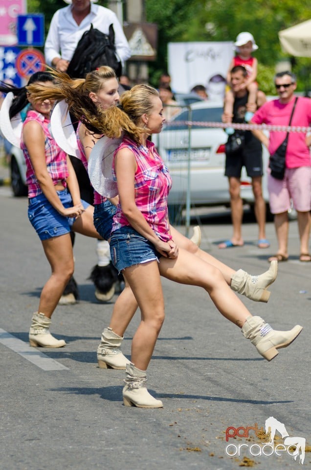 Parada la Campionatul European de Rodeo, Băile Felix