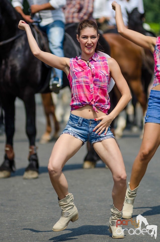 Parada la Campionatul European de Rodeo, Băile Felix