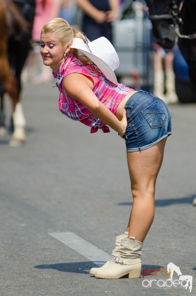 Parada la Campionatul European de Rodeo, Băile Felix