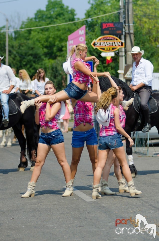 Parada la Campionatul European de Rodeo, Băile Felix