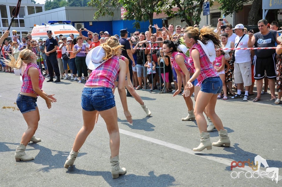 Parada la Campionatul European de Rodeo, Băile Felix