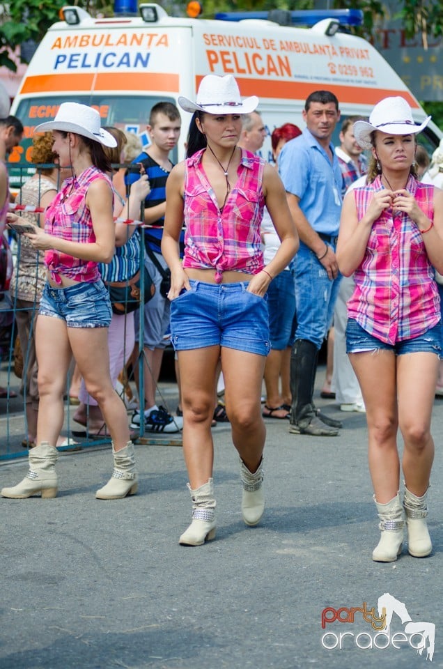 Parada la Campionatul European de Rodeo, Băile Felix