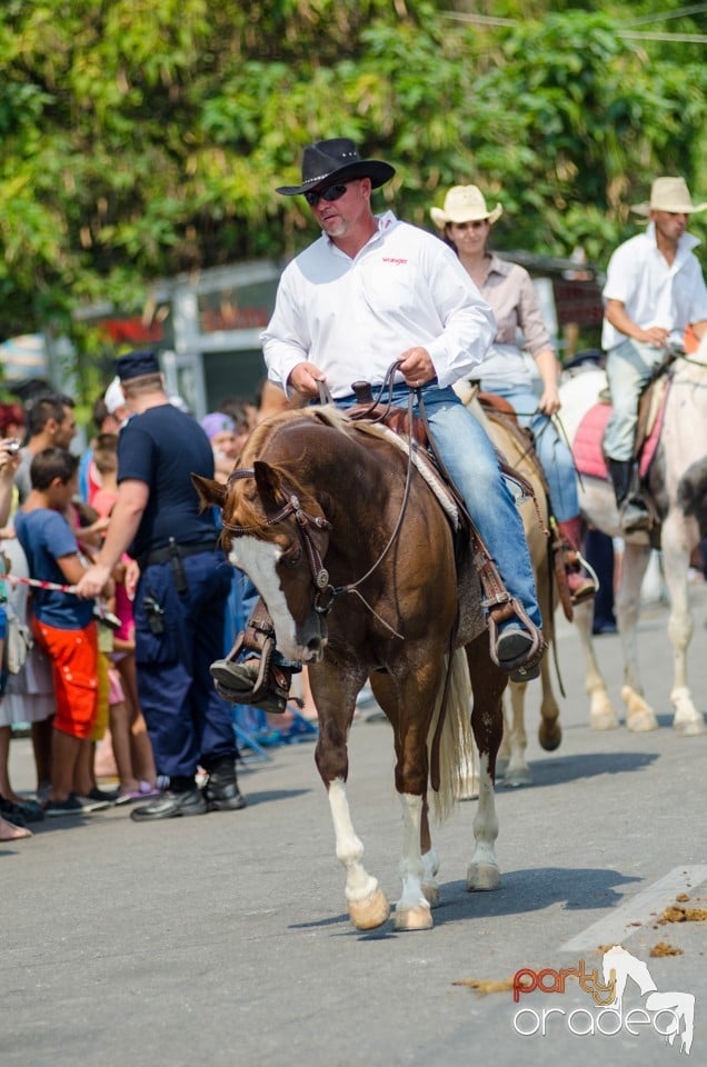 Parada la Campionatul European de Rodeo, Băile Felix