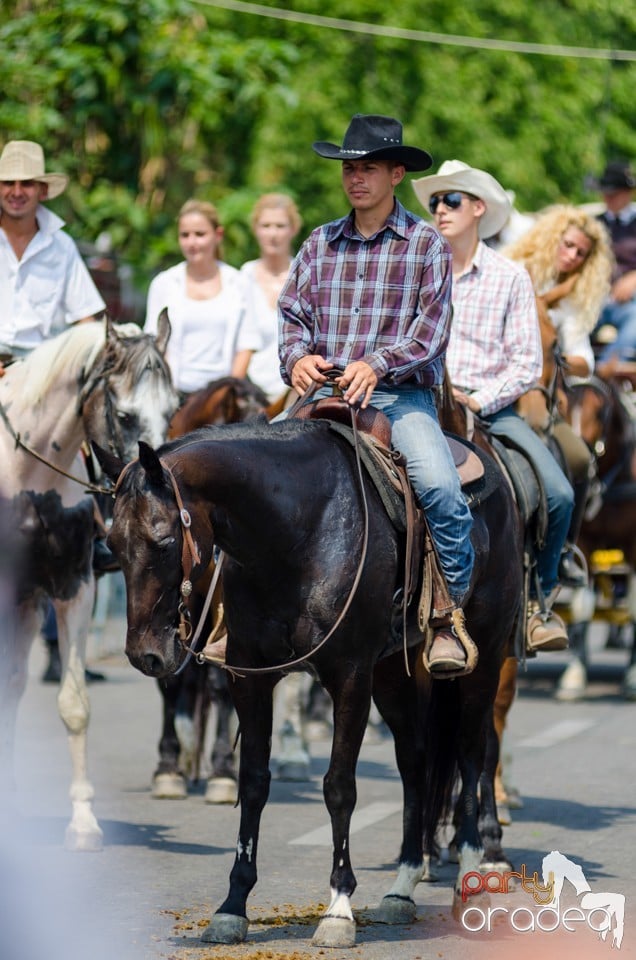 Parada la Campionatul European de Rodeo, Băile Felix