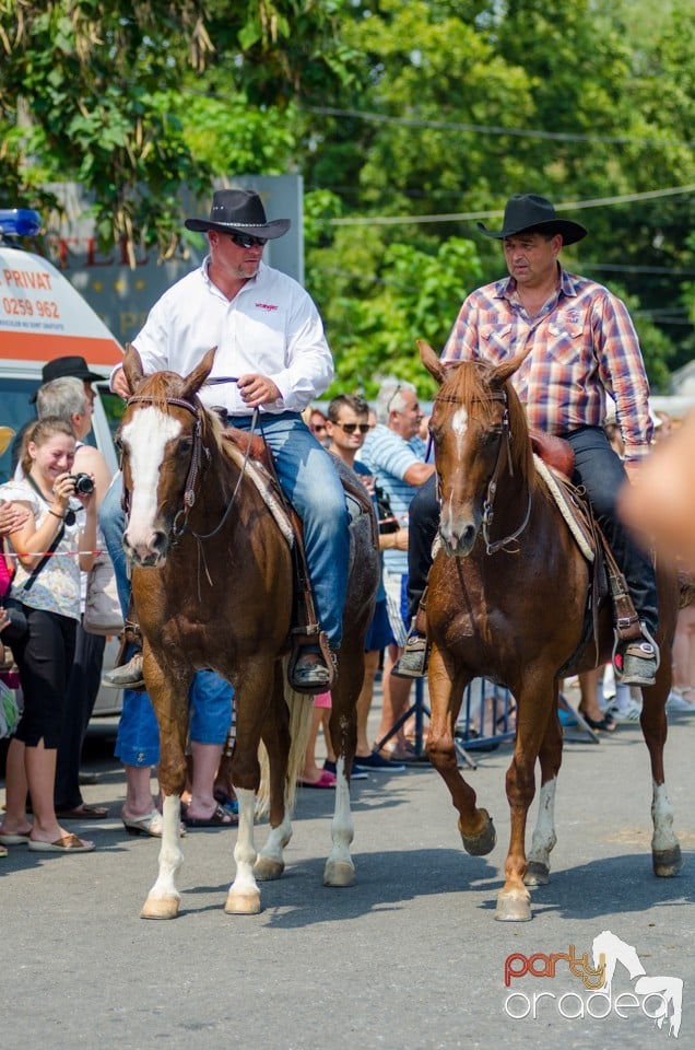 Parada la Campionatul European de Rodeo, Băile Felix