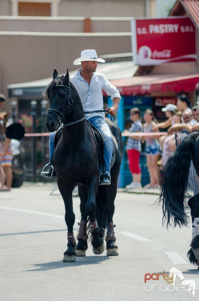 Parada la Campionatul European de Rodeo, Băile Felix