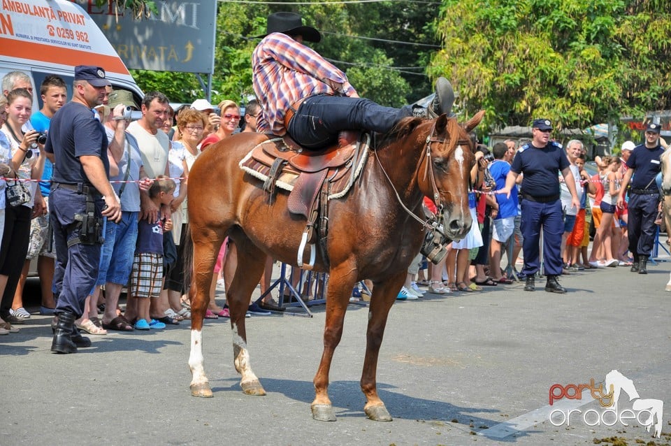 Parada la Campionatul European de Rodeo, Băile Felix