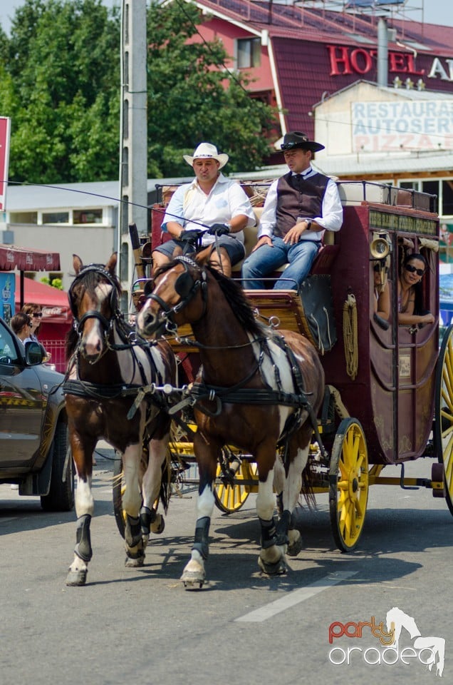 Parada la Campionatul European de Rodeo, Băile Felix