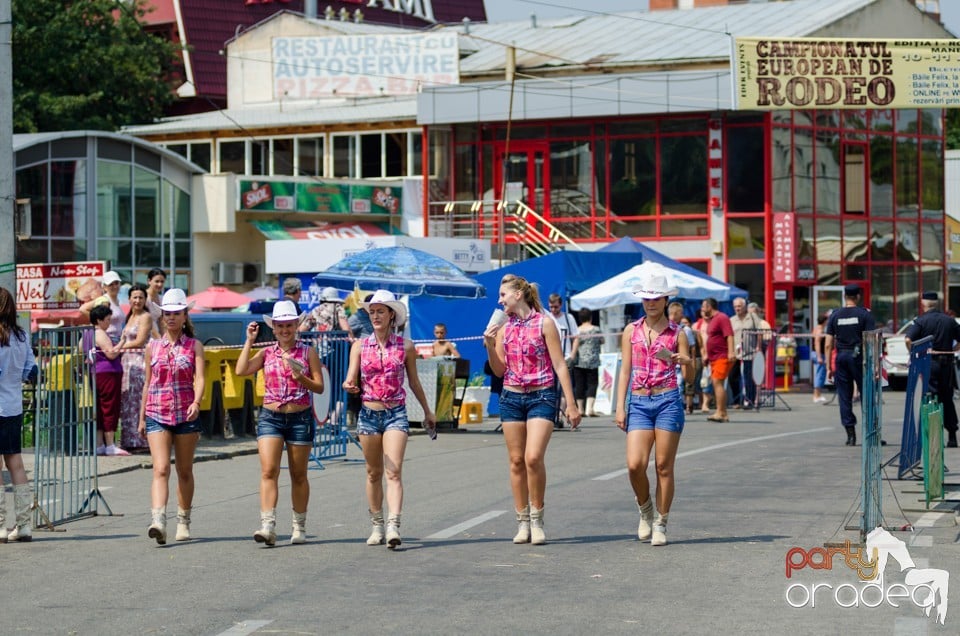 Parada la Campionatul European de Rodeo, Băile Felix