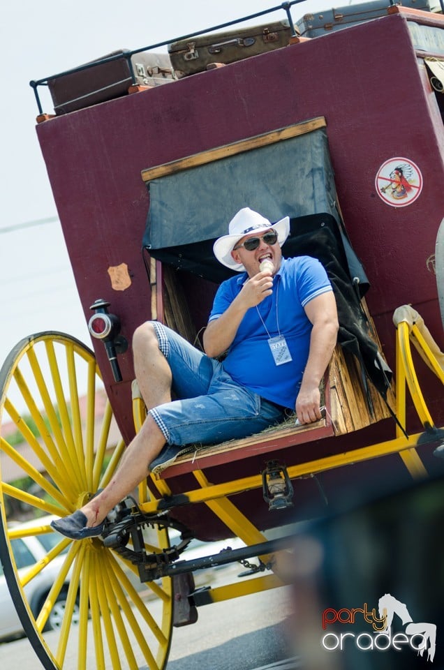 Parada la Campionatul European de Rodeo, Băile Felix