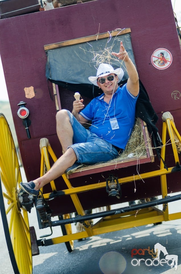 Parada la Campionatul European de Rodeo, Băile Felix