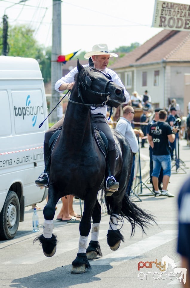 Parada la Campionatul European de Rodeo, Băile Felix