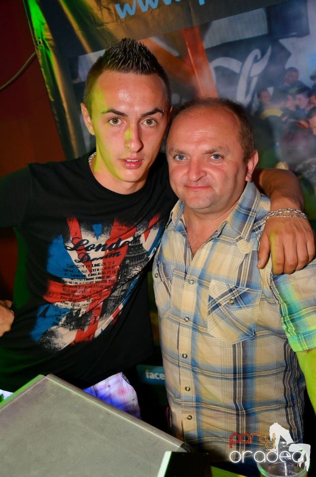 Party cu Pataky Attila în Disco Faház, 