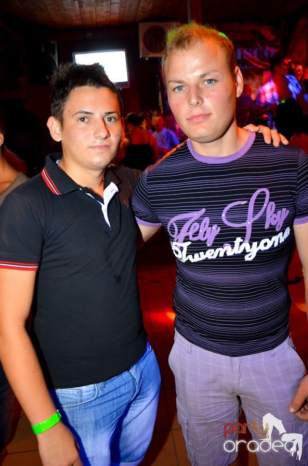 Party cu Pataky Attila în Disco Faház,