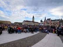 Piaţa Unirii În Timpul Meciului Cu Elveţia