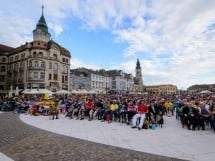 Piaţa Unirii În Timpul Meciului Cu Elveţia