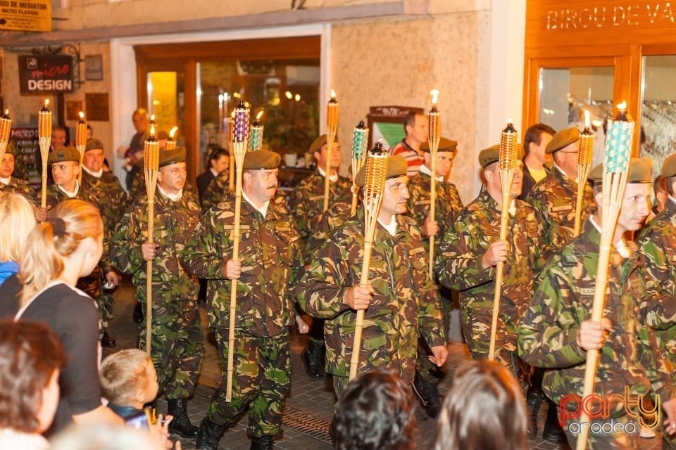 Retragere militară, Oradea