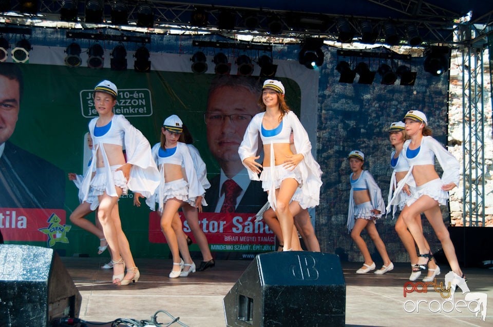 Show de dans la Majális, Cetatea Oradea