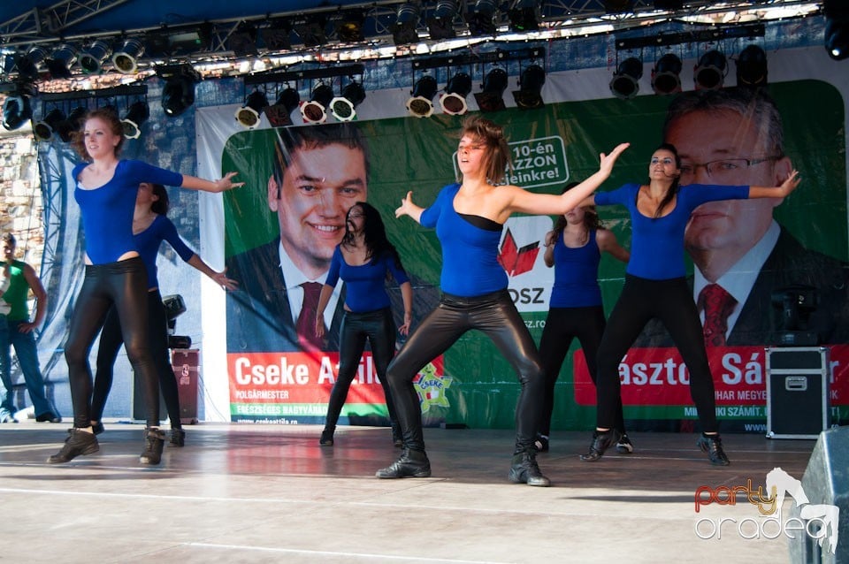 Show de dans la Majális, Cetatea Oradea