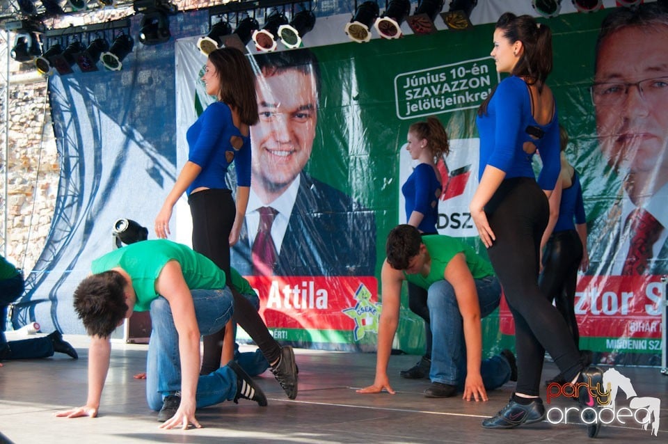 Show de dans la Majális, Cetatea Oradea