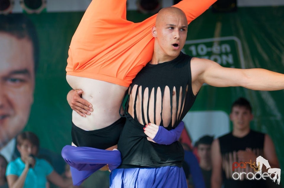 Show de dans la Majális, Cetatea Oradea