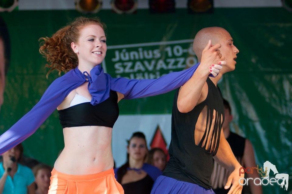 Show de dans la Majális, Cetatea Oradea