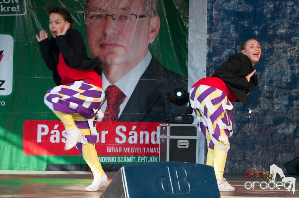 Show de dans la Majális, Cetatea Oradea