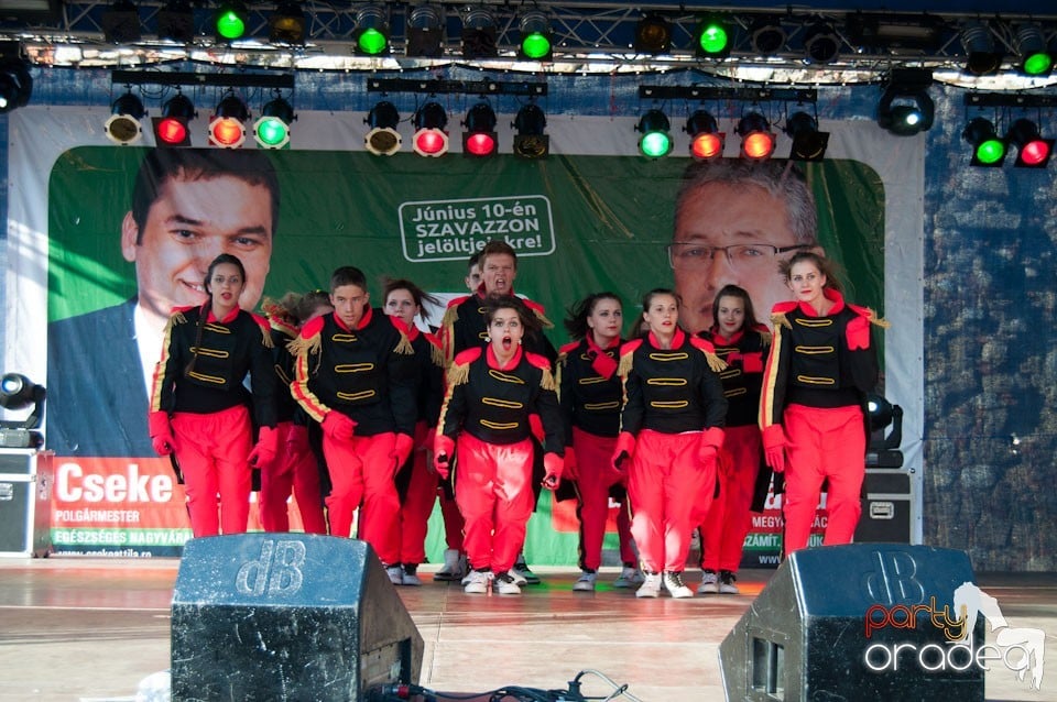 Show de dans la Majális, Cetatea Oradea