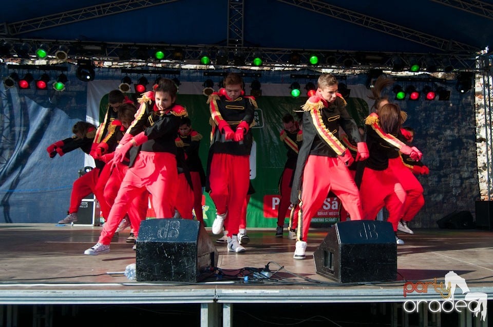 Show de dans la Majális, Cetatea Oradea